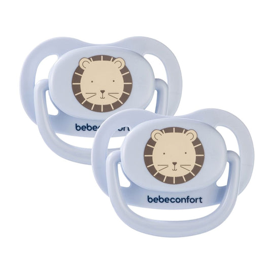 Bébé Confort Sucettes Physio Air Confort Silicone 0-6m Light Blue x2 baby gift Delivery Mauritius