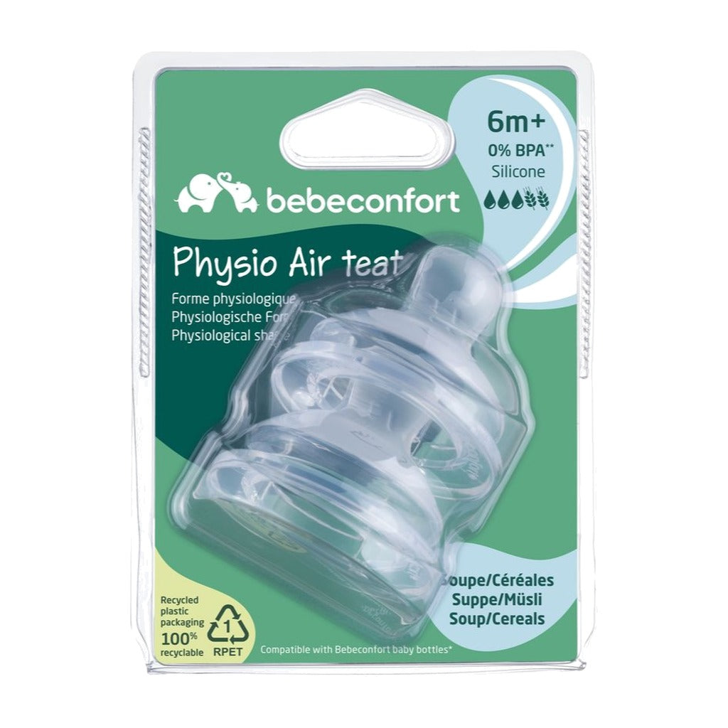 Bébé Confort Tétine Physio Air Silicone Céréales 6m+ x2 baby gift Delivery Mauritius