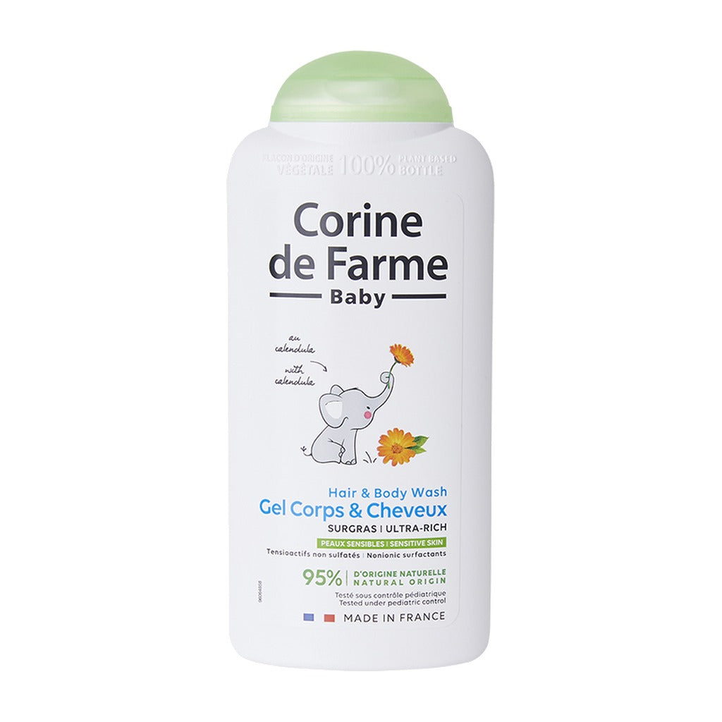 Corine de Farme Baby Gel Lavant Surgras Corps & Cheveux 250ml Delivery Mauritius