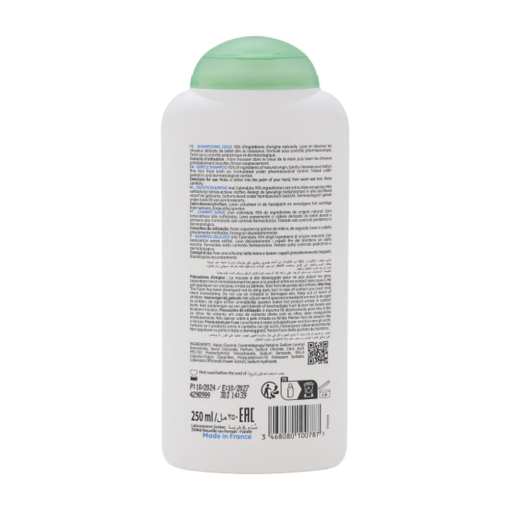 Corine de Farme Baby Shampooing Doux 250ml back label 250 ml Delivery Mauritius