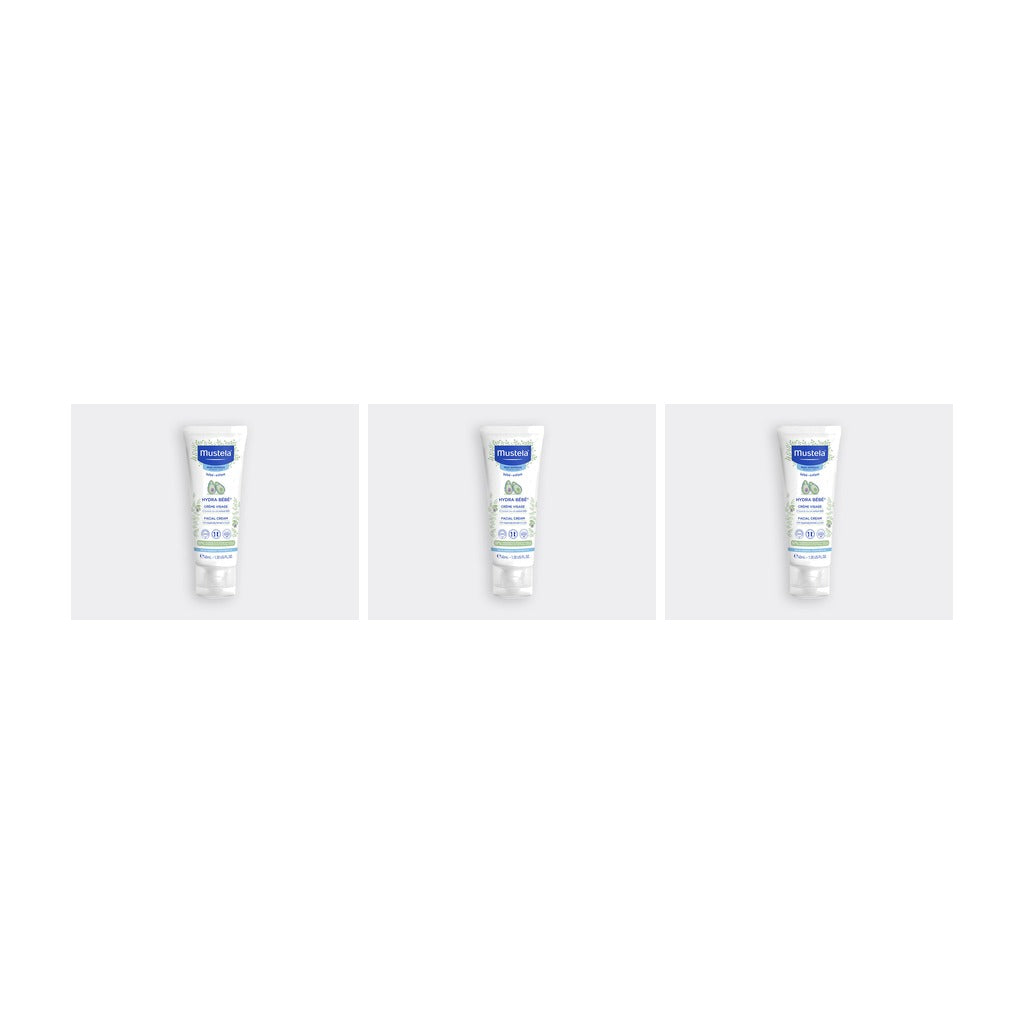 Mustela Pack Trio Hydra Bébé Visage 40ml Delivery Mauritius
