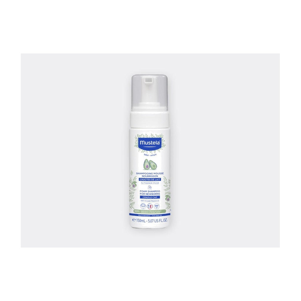 Mustela Shampooing Mousse Nourrisson 150ml Delivery Mauritius