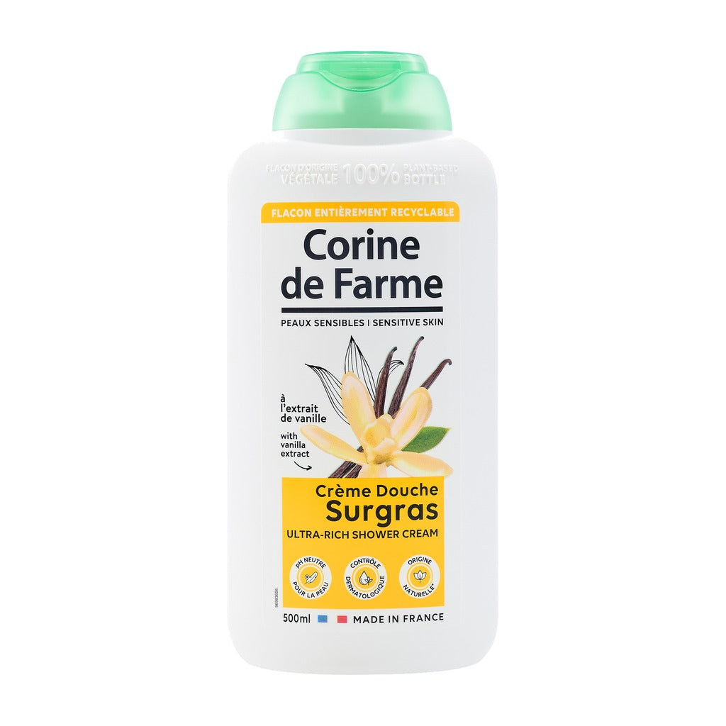 Corine de Farme Crème Douche Surgras à l’Extrait de Vanille 500ml Delivery Mauritius