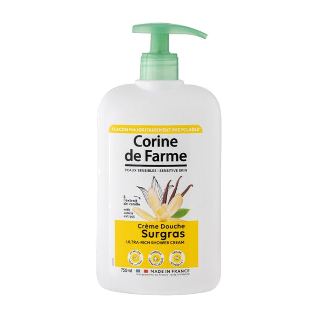 Corine de Farme Crème Douche Surgras à l’Extrait de Vanille 750ml Delivery Mauritius