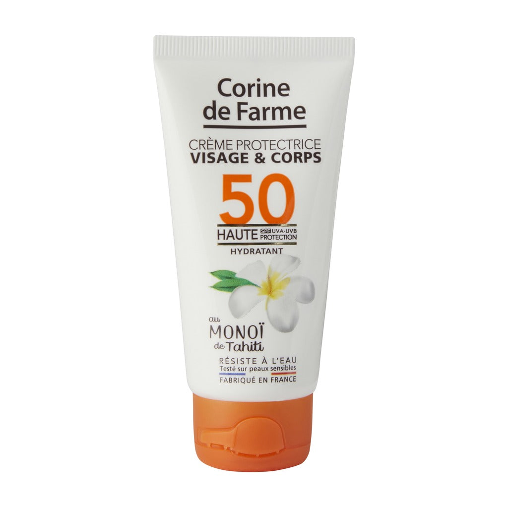 Corine de Farme Crème Protectrice Visage et Corps SPF50 50ml Delivery Mauritius