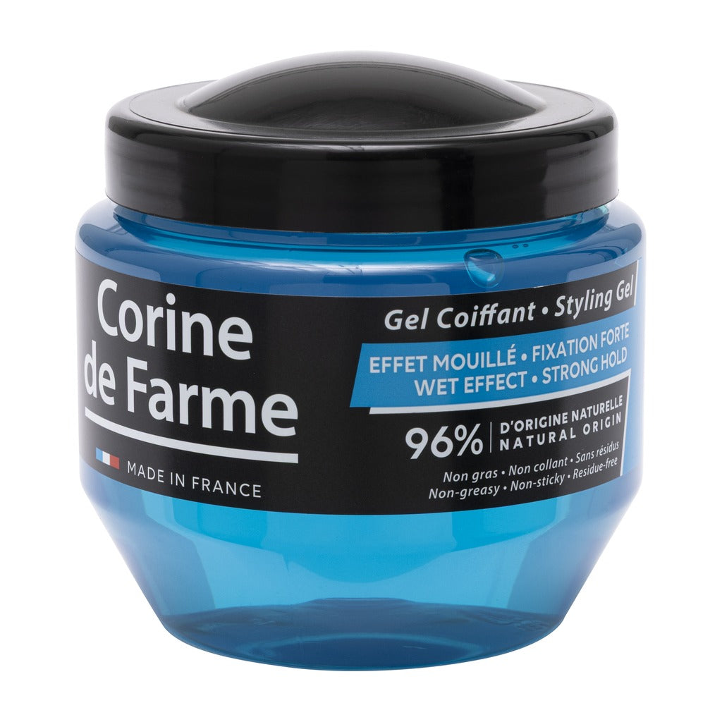 Corine de Farme Gel Coiffant Fixation Forte Effet Mouillé 250ml Delivery Mauritius