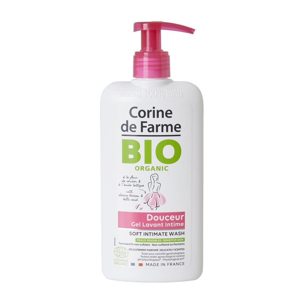 Corine de Farme Gel Intime Douceur Certifié Bio 250ml Delivery Mauritius
