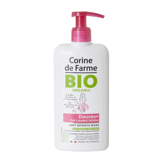 Corine de Farme Gel Intime Douceur Certifié Bio 250ml Delivery Mauritius