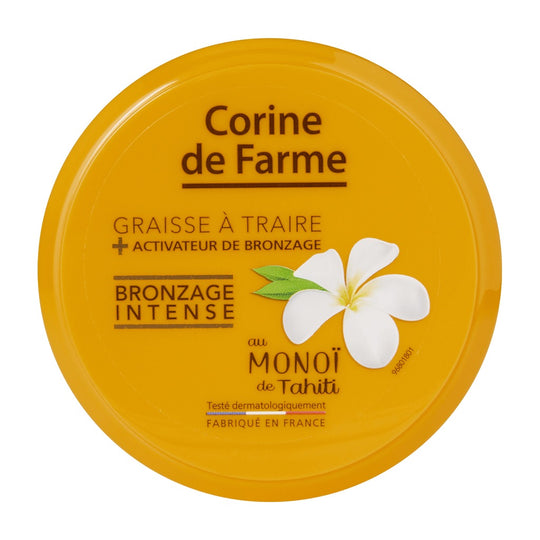 Corine de Farme Graisse à Traire + Activateur de Bronzage au Monoï de Tahiti 150ml Delivery Mauritius