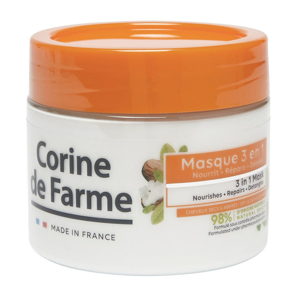 Corine de Farme Masque 3 en 1 Nourrit - Répare - Démêle 300ml Delivery Mauritius
