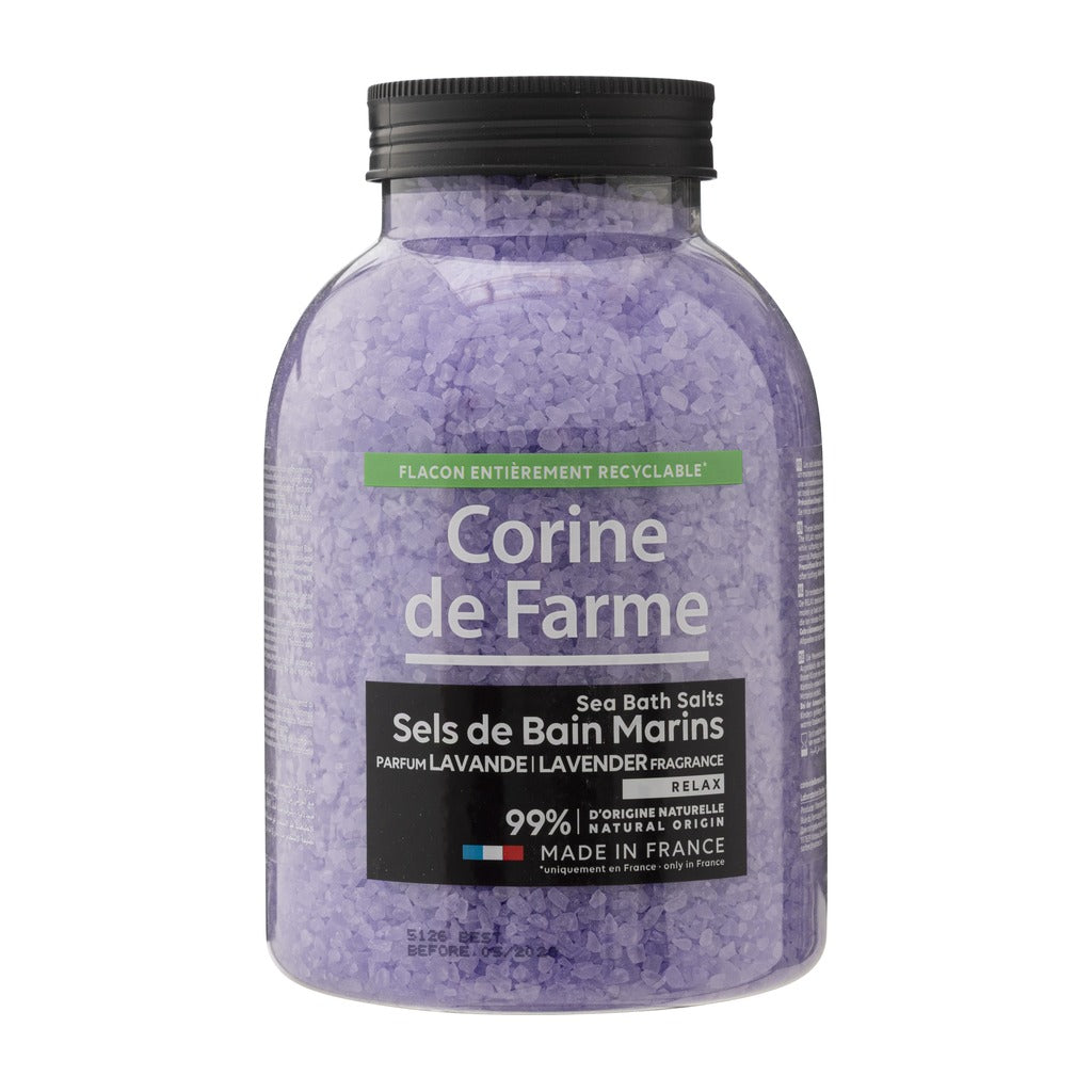 Corine de Farme Sels de Bain Marins Relax Lavande 1.4kg Delivery Mauritius