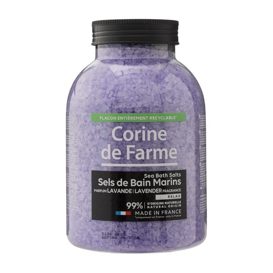 Corine de Farme Sels de Bain Marins Relax Lavande 1.4kg Delivery Mauritius