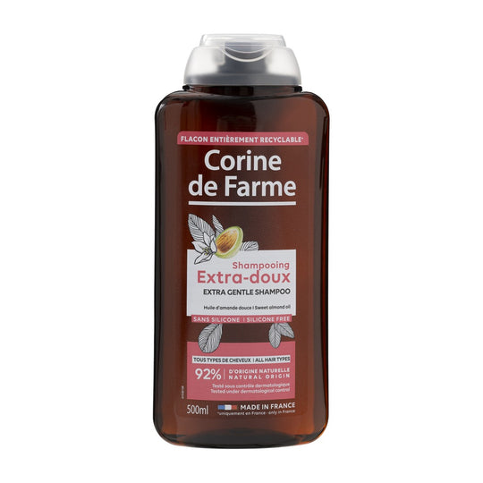 Corine de Farme Shampooing Extra-doux à l’Huile d’Amande 500ml Delivery Mauritius