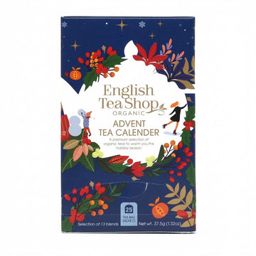 English Tea Shop Advent Calendar Wellness Blue 25 Pyramid Bags Delivery Mauritius