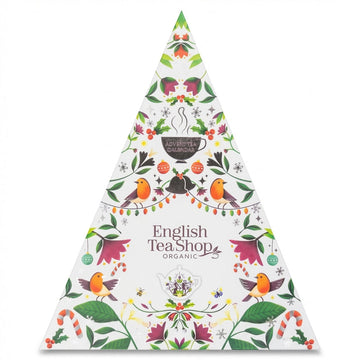 English Tea Shop Luxury Advent Calendar Triangular 25 Pyramid Bags Delivery Mauritius