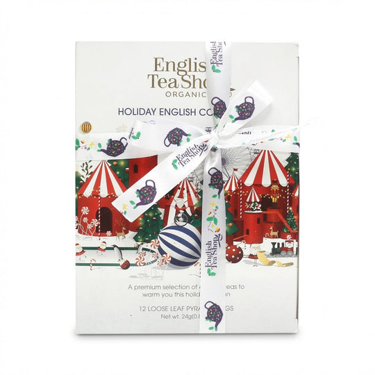 English Tea Shop Luxury Holiday Wellness Collection 12 Pyramid Bags Delivery Mauritius