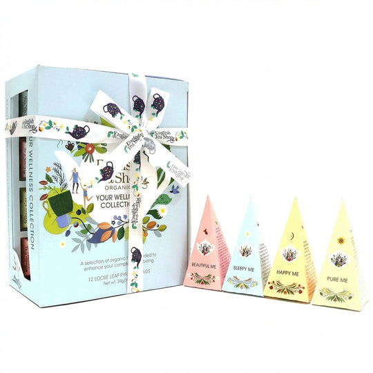English Tea Shop Wellness Collection Prism 12 Pyramid Bags Delivery Mauritius