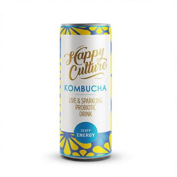 Happy Culture Kombucha Zesty Energy 300ml Delivery Mauritius