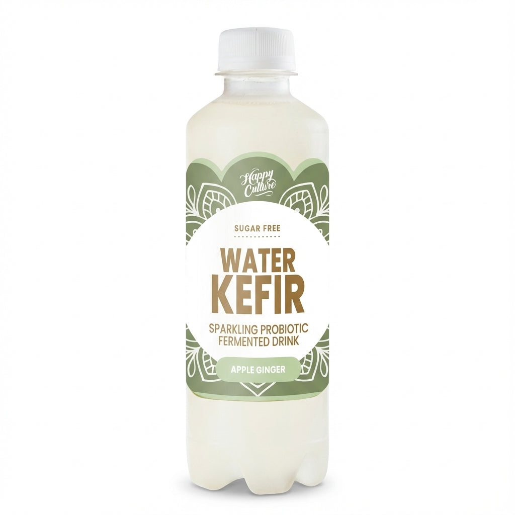 Happy Culture Water Kefir Apple Ginger 330ml Delivery Mauritius