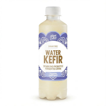 Happy Culture Water Kefir Mint Passion Fruit 330ml Delivery Mauritius