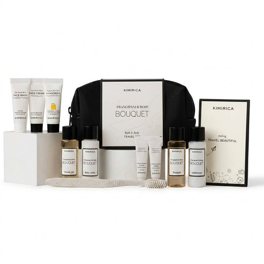 Kimirica Bouquet Bath & Body Travel Kit Delivery Mauritius