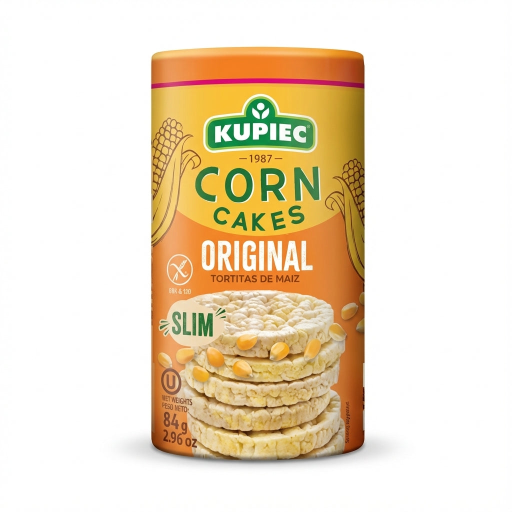 Kupiec Slim Corn Cakes Natural 84g Delivery Mauritius