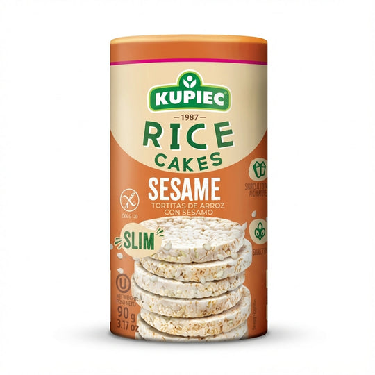 Kupiec Slim Rice Cakes with Sesame 90g Delivery Mauritius