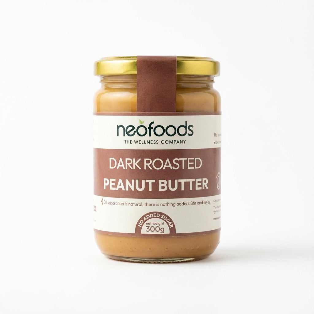 NeoFoods Dark Roasted Peanut Butter 300g Delivery Mauritius