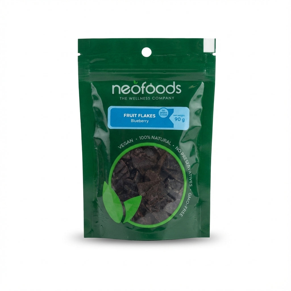 NeoFoods Fruit Flakes Blueberry 90g Delivery Mauritius