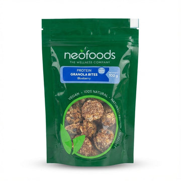 NeoFoods Protein Granola Bites Blueberry 100g Delivery Mauritius