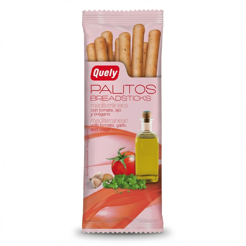 Quely Palitos Mediterranean Breadsticks 50g Delivery Mauritius