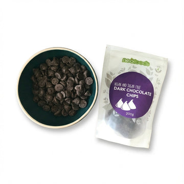 NeoFoods Vegan Sugar Free Dark Chocolate Chips 185g Delivery Mauritius