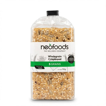 NeoFoods Wholegrain Crispbread 5 Grains 110g Delivery Mauritius