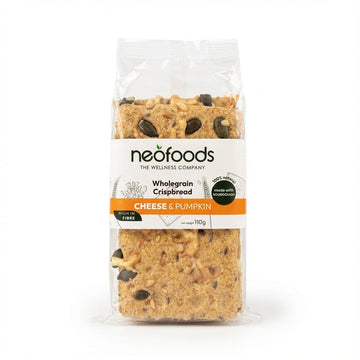 NeoFoods Wholegrain Crispbread Cheese & Pumpkin 110g Delivery Mauritius
