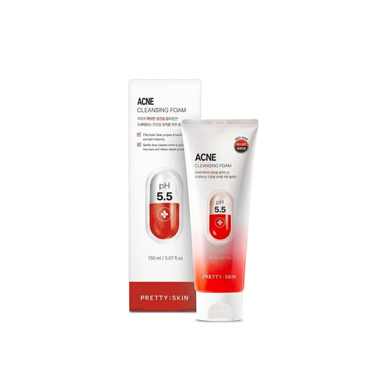 PrettySkin Acne Cleansing Cleansing Foam Delivery Mauritius