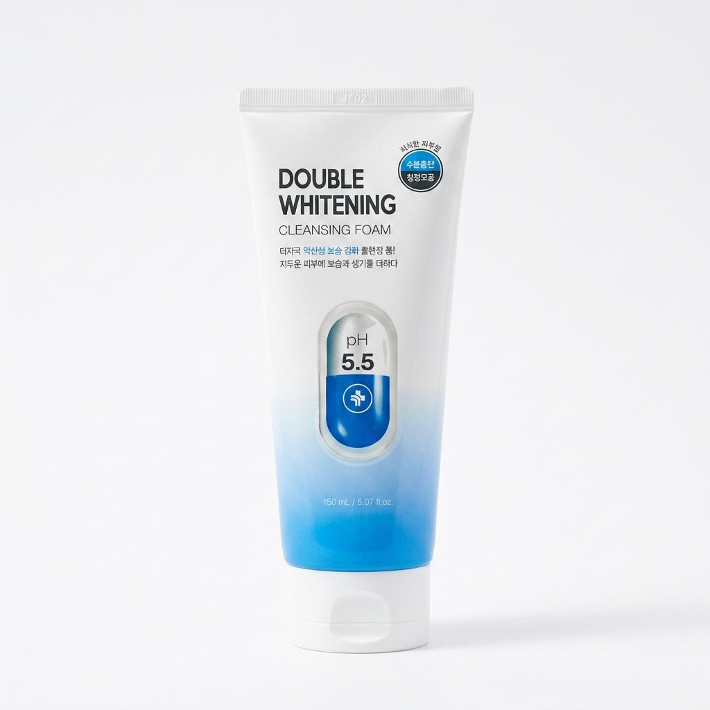 PrettySkin Double Whitening Cleansing Foam Delivery Mauritius