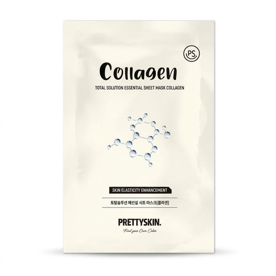 PrettySkin Total Solution Essential Sheet Mask Collagen Delivery Mauritius