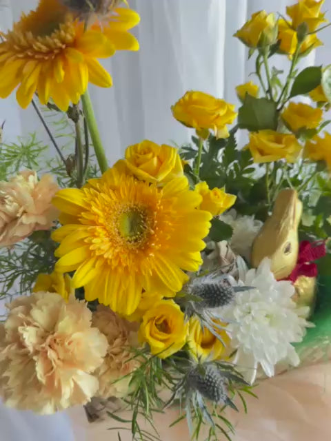 Video-Flowers-Bouquet-Easter-Bunny-DodoMarket-delivery-Mauritius