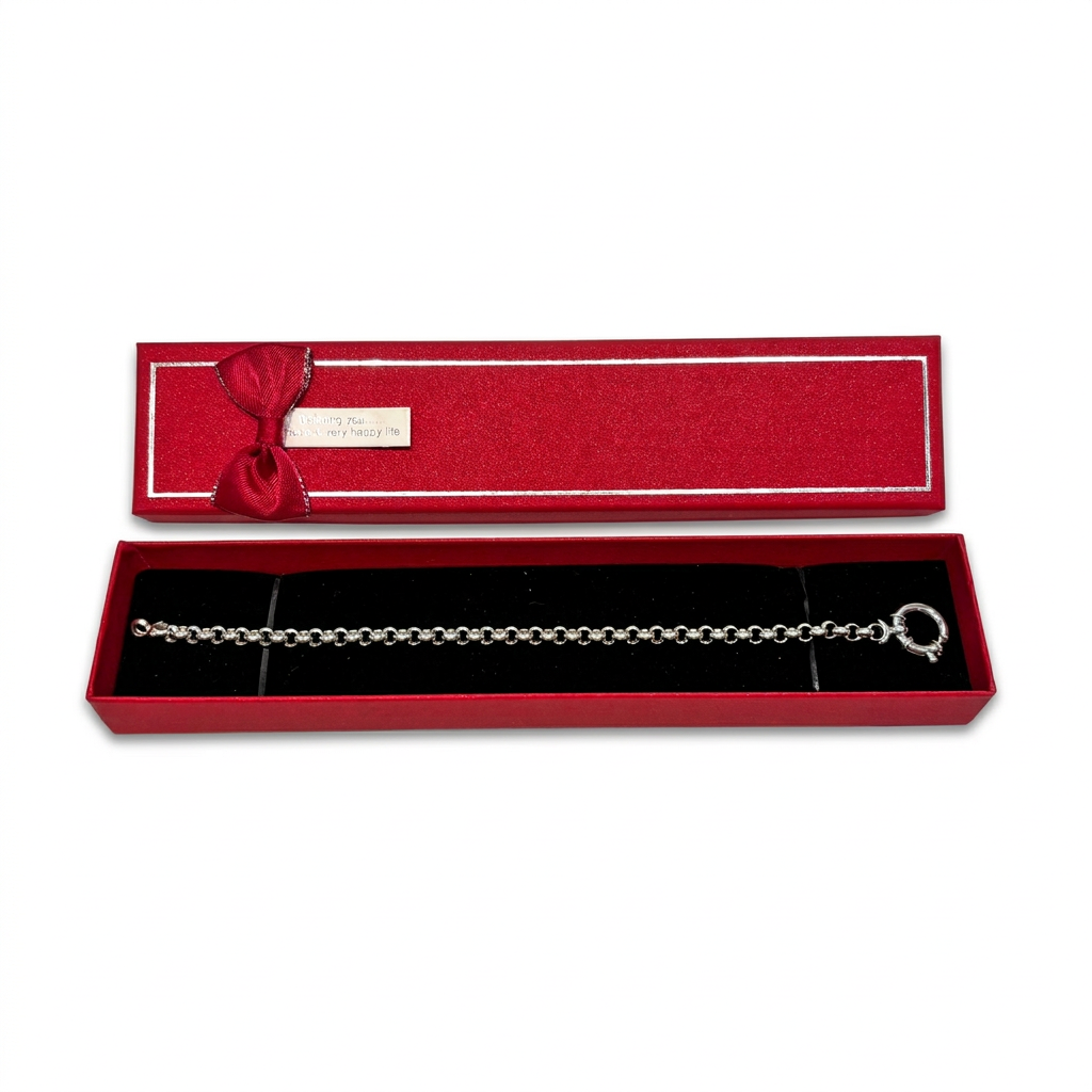 Silver Belcher Chain Bracelet : Classic Elegance for Every Wrist