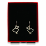 Boucles d'oreilles Dodo argentées : Un hommage au patrimoine mauricien
