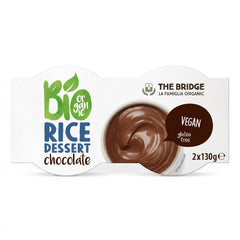 The Bridge Organic Rice Dessert with Cocoa 2x130g