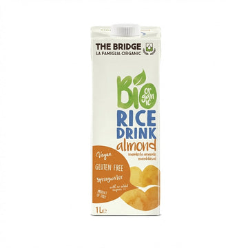 The Bridge Organic Rice Drink with Almond 1L Delivery Mauritius