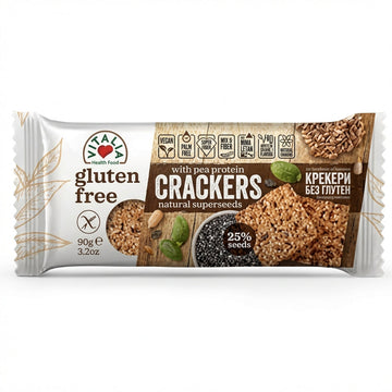 Vitalia Gluten Free Crackers Seeds 90g Delivery Mauritius