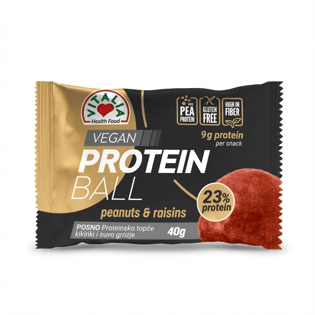 Vitalia Protein Balls Choco Peanuts & Raisins 40g Delivery Mauritius