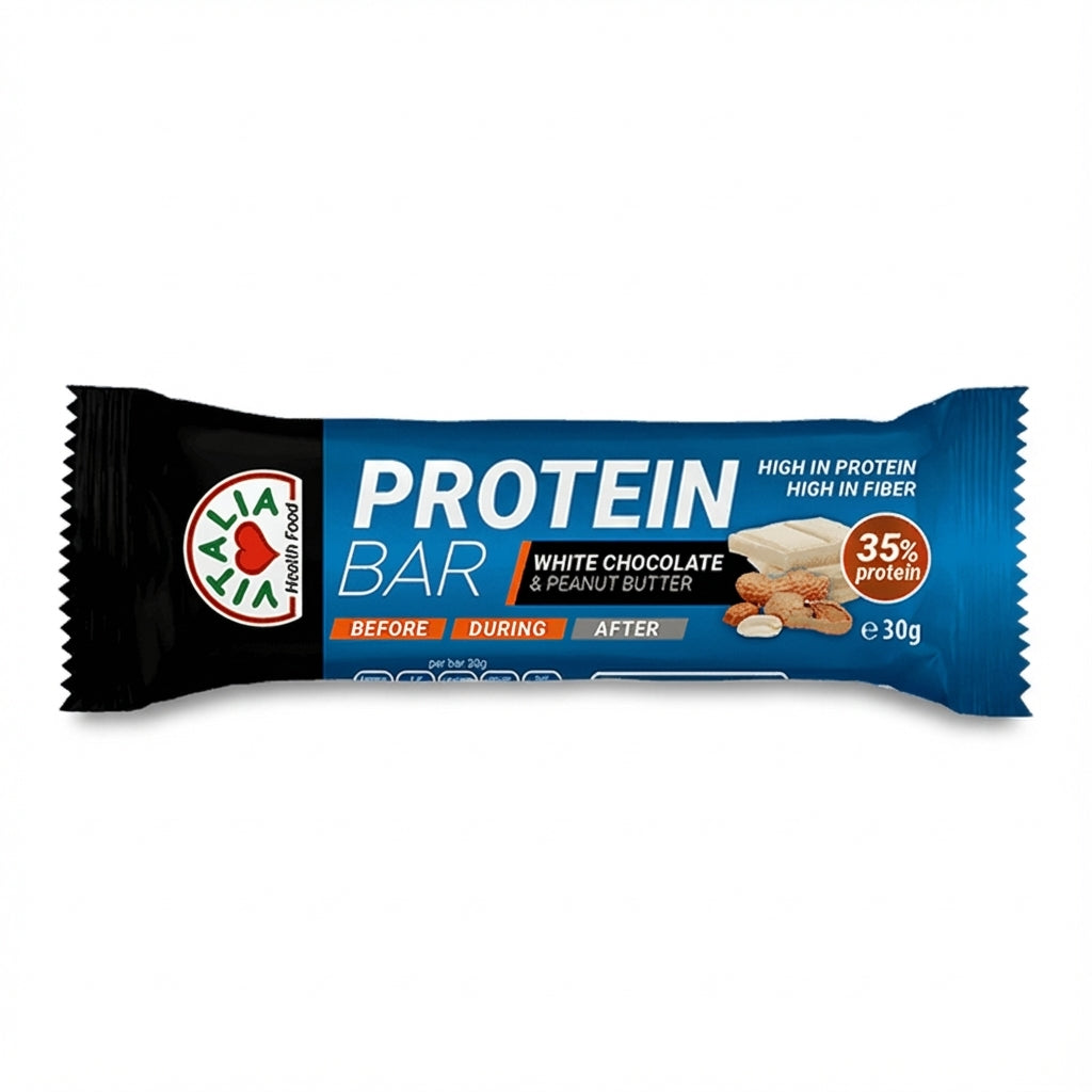 Vitalia Protein Bar Peanut White Choc 30g Delivery Mauritius