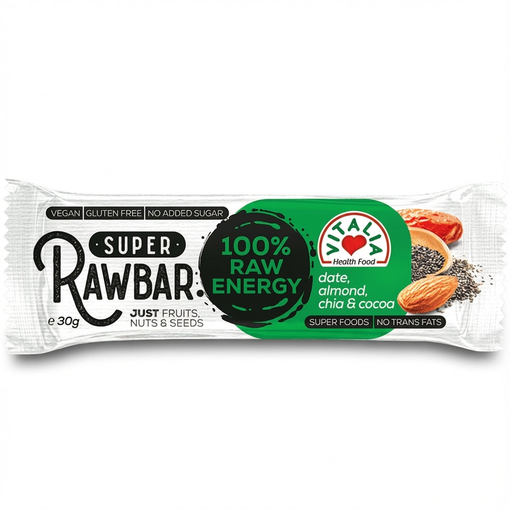 Vitalia Super Raw Bar Chia and Cocoa 30g Delivery Mauritius