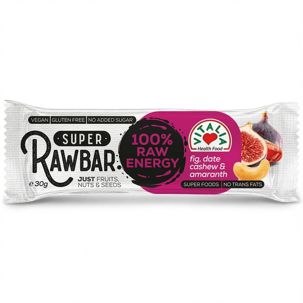Vitalia Super Raw Bar Fig Cashew 30g Delivery Mauritius