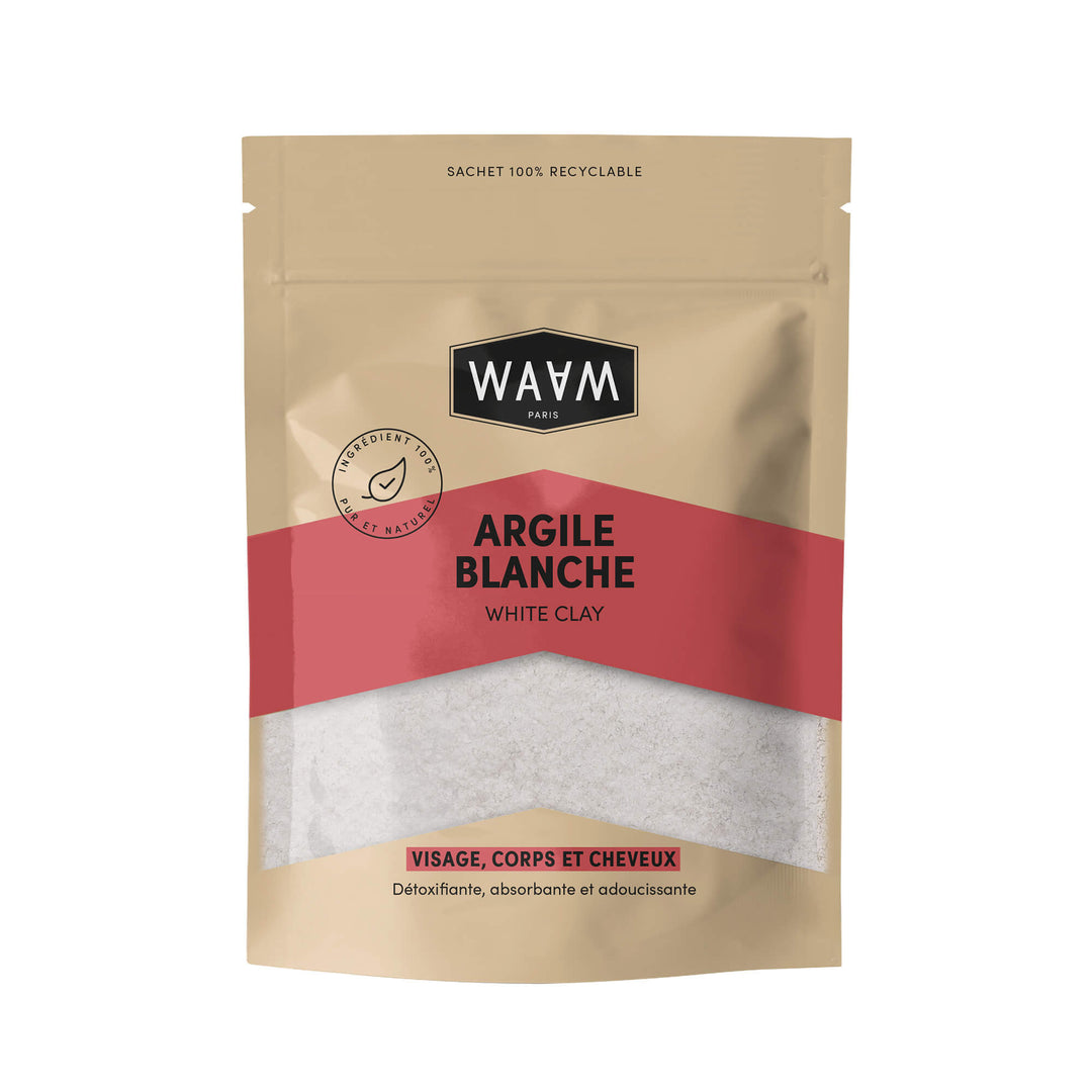 WAAM Argile Blanche Kaolinite 150g Delivery Mauritius