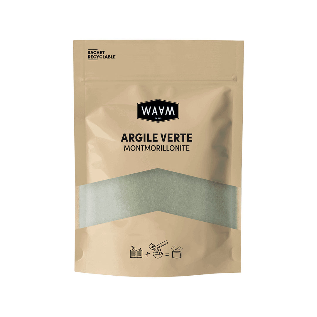 WAAM Argile Verte Montmorillonite 250g Delivery Mauritius