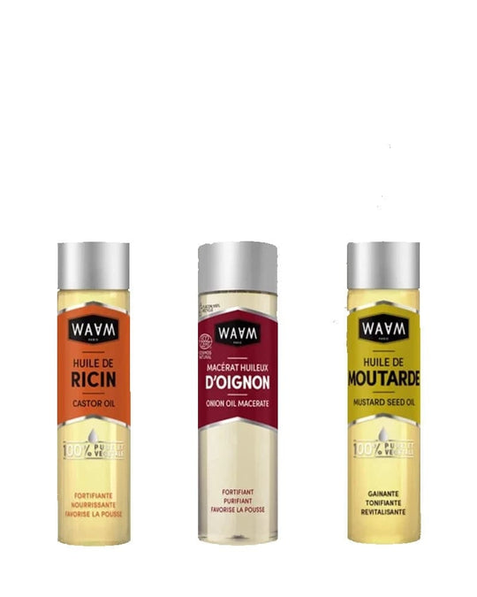 WAAM Coffret "Trio Huiles Capillaires" Delivery Mauritius